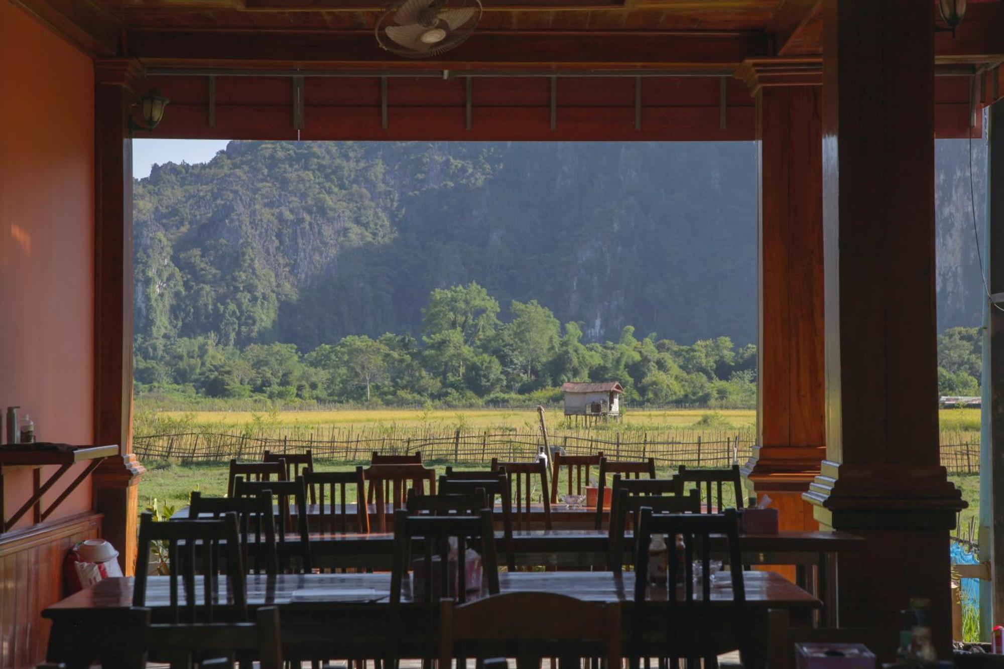 Dd Guesthouse วังเวียง ภายนอก รูปภาพ